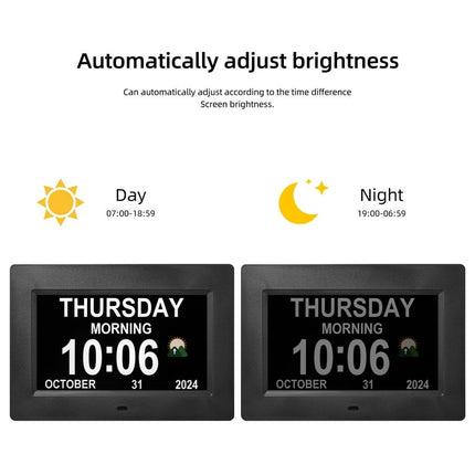 Memwake Digital Clock with Date,Multiple Display Modes,Auto Brightness, Multiple