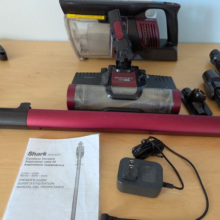 Shark IZ163H Pet Plus Cordless Stick Vacuum with Self-Cleaning Brushroll, PowerF