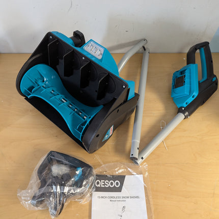 Brushless Snow Shovel Compatible with Makita 18V Battery (Tool Only), 12” Cordle