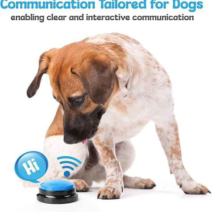 A-URA Dog Buttons for Communication with Non-Slip Mat, HD Sound 30s Recordable D