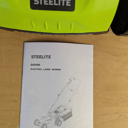 Steelite 13 Inch 1300W Corded Electric Lawn Mower with 30L Bag
