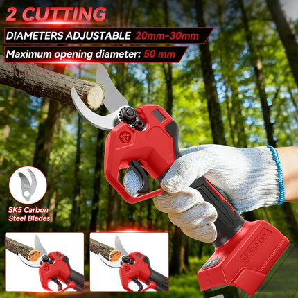 (Tool Only) 8 Inch Mini Chainsaw with Extension Pole for Milwaukee 18V