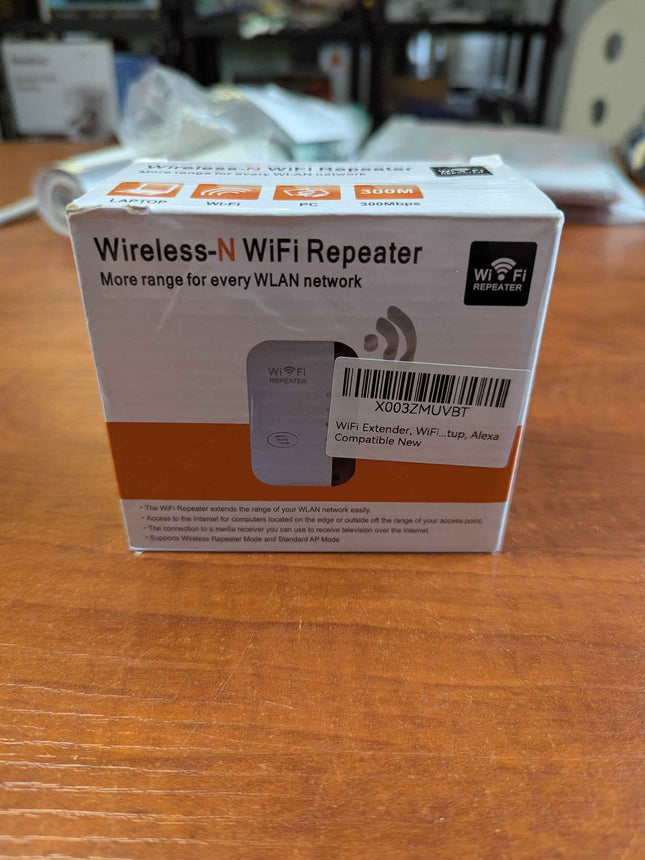 WiFi Extender Signal Booster - Up to 5000 Sq.Ft & 50 Devices, 2025 Upgraded Repe