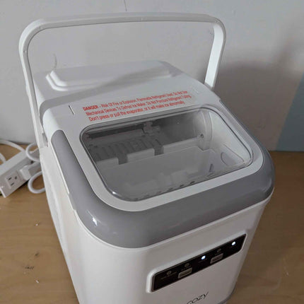 ecozy Smart Ice Makers Countertop, Portable Ice Maker with App Remote & Voice Co