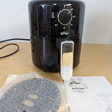 Bear Small Air Fryer 2.1 QT, Mini Airfryer Adjustable Time&Temp Control, Compact