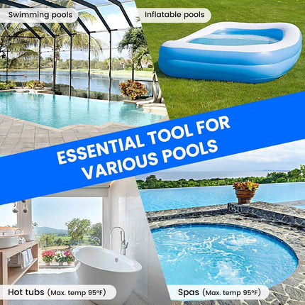 Enhulk Pool Vacuum for Above Ground Pool with Powerful Suction up to 18.5 gallon