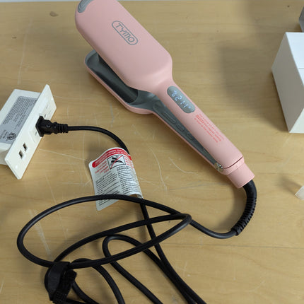 TYMO ROVY Hair Waver Curling Iron, 3-Barrel Ionic Hair Curler with 9 Heat Settin