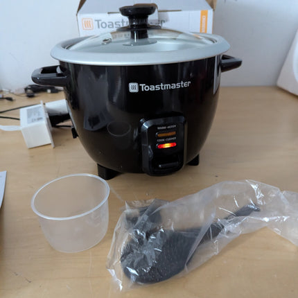 Toastmaster Electric Rice Cooker - Large Capacity for Soups, Oatmeal & More - Au