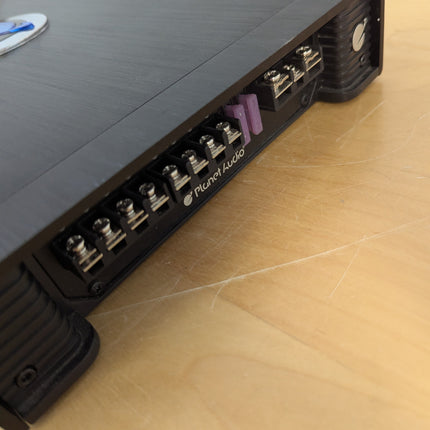 Planet Audio AC2400.4 Anarchy 2400W 4-Channel Car Amplifier, Class A/B MOSFET, 2 and 4 Ohm Stable, Bridgeable with Crossovers