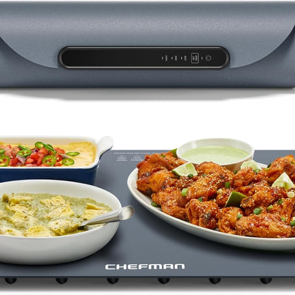 Chefman Roll n’ Go Food Warming Mat, Electric Warming Tray for Buffets, Parties,