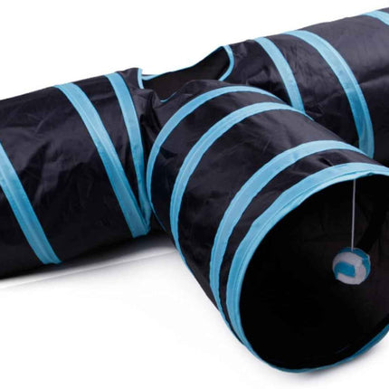 Cat Tunnels Indoors Cat Play Tunnel for Indoor Outdoor, Cat Tunnel Large Cat Toy