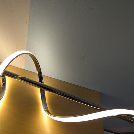 Modern Floor Lamp with Remote Control, Dimmable LED Floor Lamp for Living Room,