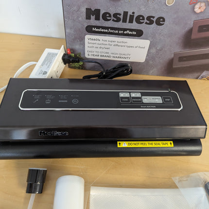Mesliese Vacuum Sealer Machine Powerful 90Kpa Precision 6-in-1 Compact Vacuum Fo