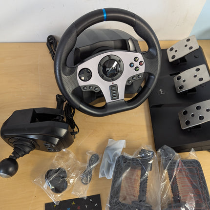 Steering Wheel for PC,Racing Wheel PXN V9 Driving Wheel 270/900 Degree Vibration