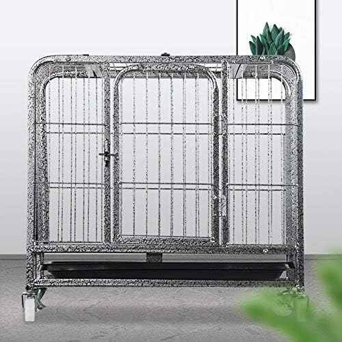Metal Dog Cage Heavy Duty Dog Crate 15 Kg Body Weight Under Pet, Pomeranian, Chi