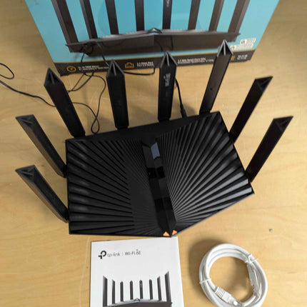 TP-Link AXE7800 Tri-Band Wi-Fi 6E Router (Archer AXE95) - 8-Stream 2.5G Multi-Gi