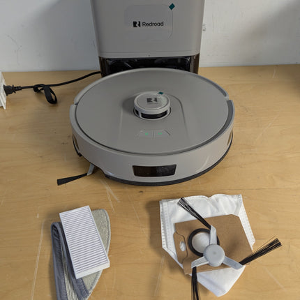 Redroad R11 Robot Vacuum and Mop, 20000Pa Suction, 120-Day Self-Emptying 4L Dust Bag, LiDAR Navigation, Alexa & App