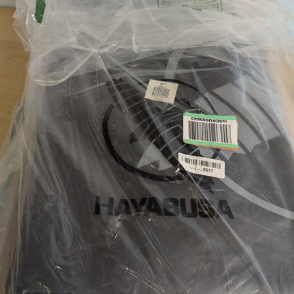 Hayabusa Engineered Leather Heavy Punching Bag - Unfilled - Black, 5 Feet