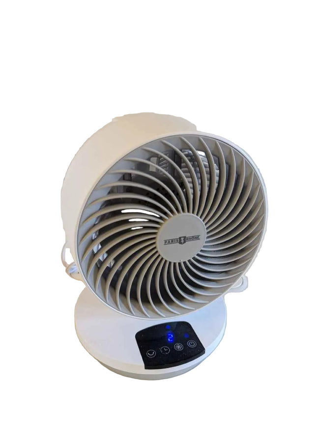 Air Circulator Fan with Remote, Small Oscillating Table Fan with 8-Hour Timer, 9