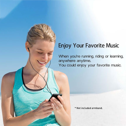 MP3 Player 32GB with Speaker Earphone Portable HiFi Lossless Sound MP3 Mini Musi