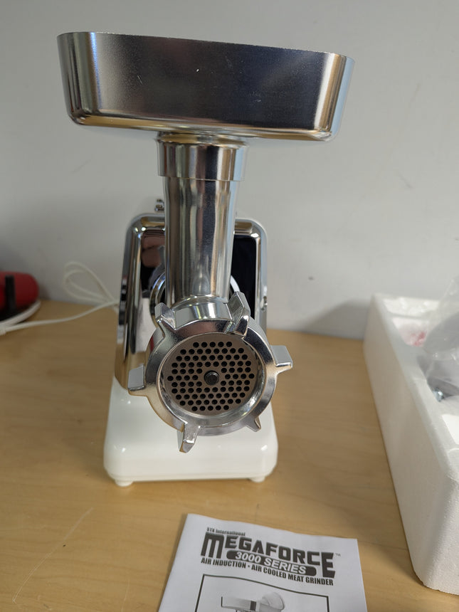 Megaforce 3000 Powerful Air Cooled 5-in-1 Electric Meat Grinder • Sausage Stuffe