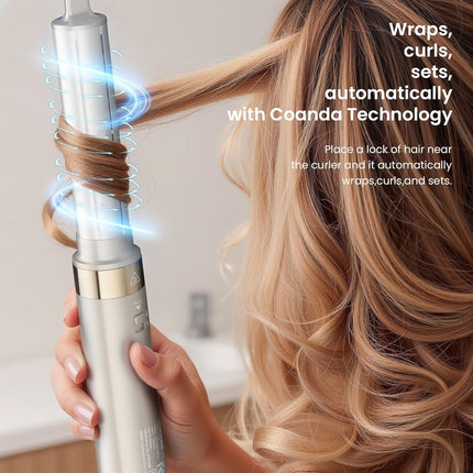 MESCOMB 5 IN 1 Hot Air Styler Hair Dryer Brush, 1500 Watts High Speed Hair Style