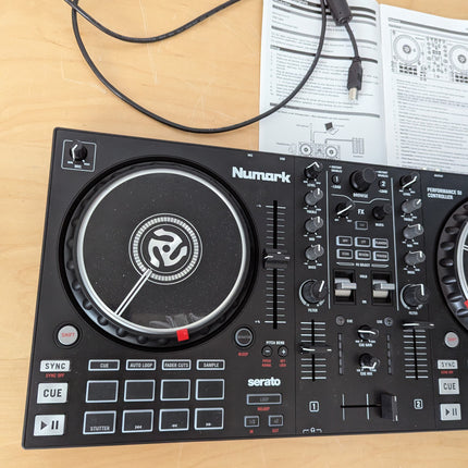 Numark Mixtrack Pro FX Serato DJ Controller with 2 Decks, Mixer, Effects Paddles