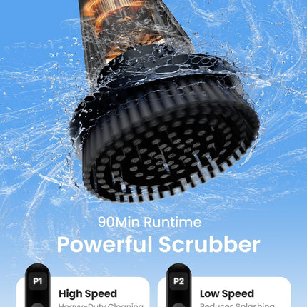 Leebein Electric Spin Scrubber, 2025 New Cordless Cleaning Brush Bathroom