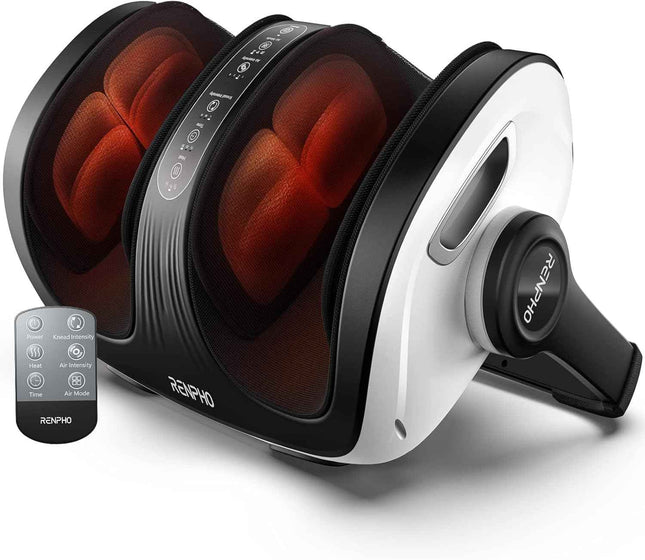 RENPHO Shiatsu Foot and Calf Massager with Heat, Mothers Day Gifts for Mom, Deep