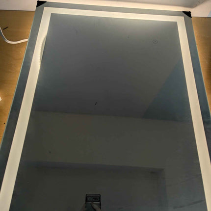 24X32 LED Bathroom Mirror with Lights, Anti-Fog, Dimmable - Lighted Bathroom Van