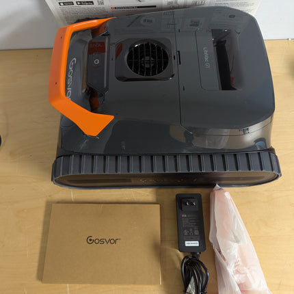 Gosvor LiteVac G1 Pool Vacuum Robot (2026), Wall, Waterline & Platform Cleaning, 200 Min Runtime, App Control, 15.2 lb