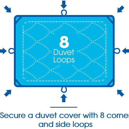 TEKAMON All Season Full Comforter Winter Warm Summer Soft Quilted Down Alternati