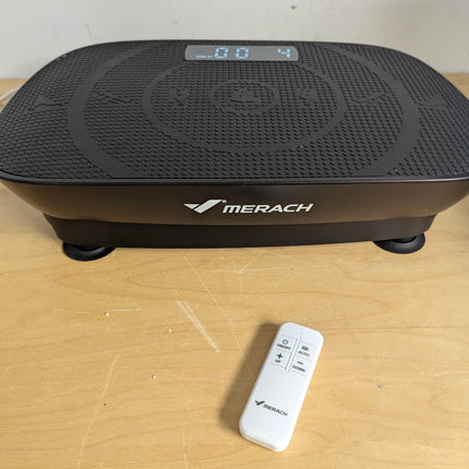 MERACH Vibration Plate Exercise Machine, Slim Vibration Plate with Real-Time Cal