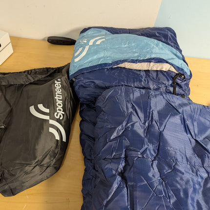 Sleeping Bag, Sportneer Sleeping Bags for Adults Kids 3 Seasons Warm Cold Weathe