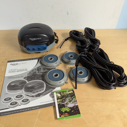 Aquascape Pond Air 4 Quadruple Outlet Aeration Kit, Weather-Resistant Pond Aerator for Water Circulation & Oxygenation