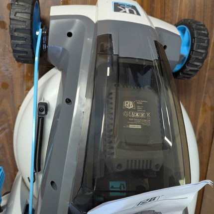 Cordless Lawn Mower 15 Inch(37cm) Deck Lightweight Lawn Mower 40V Lawnmower w/Br