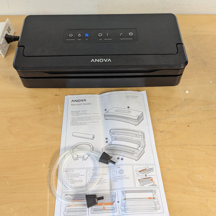 Anova Culinary Precision Vacuum Sealer Pro with Bag Cutter & Accessory Port, Wet Mode, One-Hand Use (No Bags)