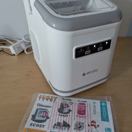 ecozy Smart Ice Makers Countertop, Portable Ice Maker with App Remote & Voice Co