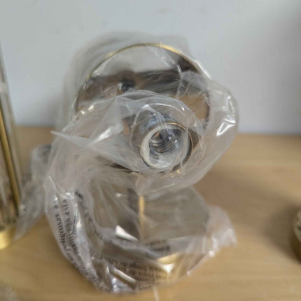 ECOBRT Glass Wall Light Fixture Indoor Antique Brass Bathroom Vanity Lights Besi