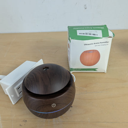 Wood Grain Humidifier Compact Portable USB Humidifier for Bedrooms Living Rooms