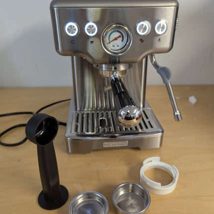 Neretva Espresso Machines, Professional 15 Bar Espresso Maker with Milk Frother,