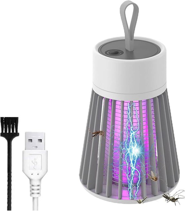 2025 New Mosquito Zapper, 2 in 1 Portable Cordless Camping Lamp, Mute and USB Ch