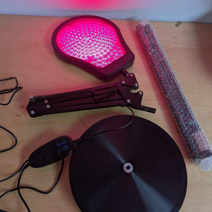 Red Light Lamp for Body, 660&850&940 Infrared Light with Timer, 150LEDS Infrared