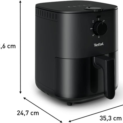 Tefal Easy Fry Essential Hot Air Fryer, Capacity 3.5L/600 g, Oil-free Fryer, Com
