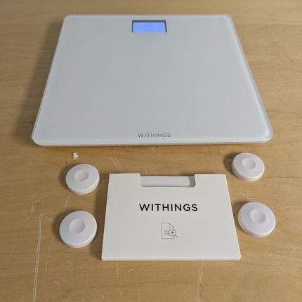 Withings Body Smart Wi-Fi Digital Scale with Weight & BMI Display, HealthMate App Sync, 8 User Profiles