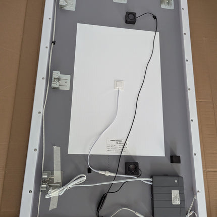 S·BAGNO 47.2''x27.2'' LED Bathroom Mirror with Lights, Bathroom Vanity Wall Mirr