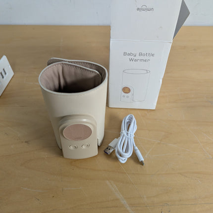Diydeg Portable Baby Bottle Warmer for Travel, Fast Heating Cordless Baby Bottle