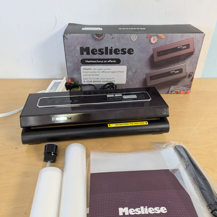 Mesliese Vacuum Sealer Machine Powerful 90Kpa Precision 6-in-1 Compact Vacuum Fo