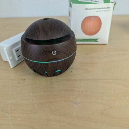 Wood Grain Humidifier Compact Portable USB Humidifier for Bedrooms Living Rooms