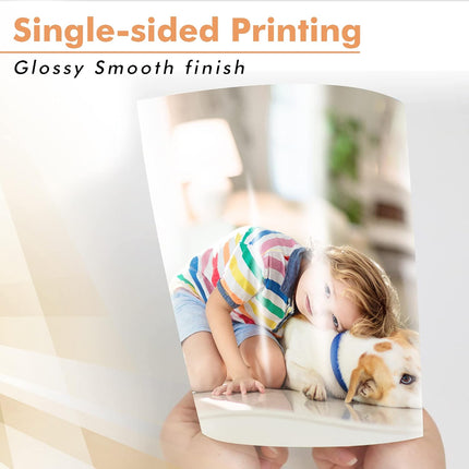 Koala Glossy Inkjet Photo Paper Thick 4X6 Inches 100 Sheets 54lb | Picture Paper